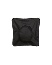Load image into Gallery viewer, Square Hat in Plain Black
